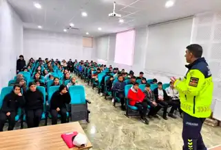 Adıyaman Gölbaşı'nda Öğrencilere Trafik Eğitimi
