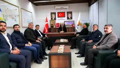 Tutdere, AK Parti Adıyaman İl Başkanlığını Ziyaret Etti