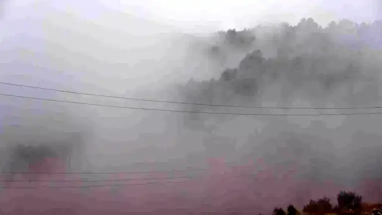 Adıyaman'da Ani Sis ve Yağış