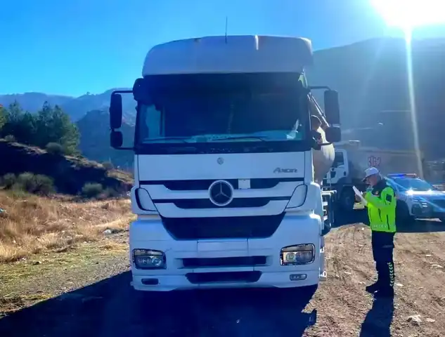 Gölbaşı'nda Ağır Vasıta Denetimi: Cezalar Kesildi